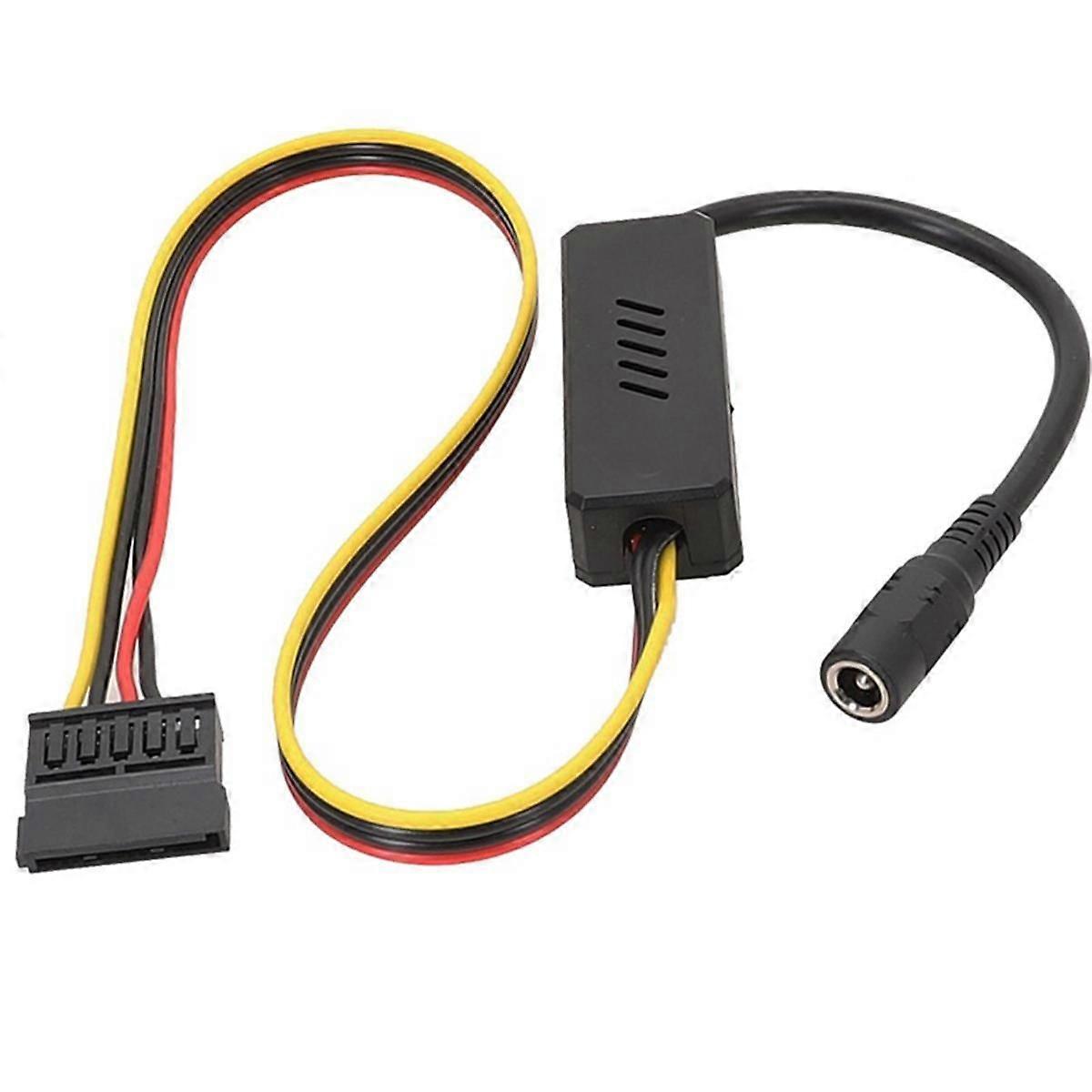 DC 5525 στο καλώδιο τροφοδοσίας σκληρού δίσκου SATA DC 12V στο καλώδιο σκληρού δίσκου SATA με Step-Down Voltag