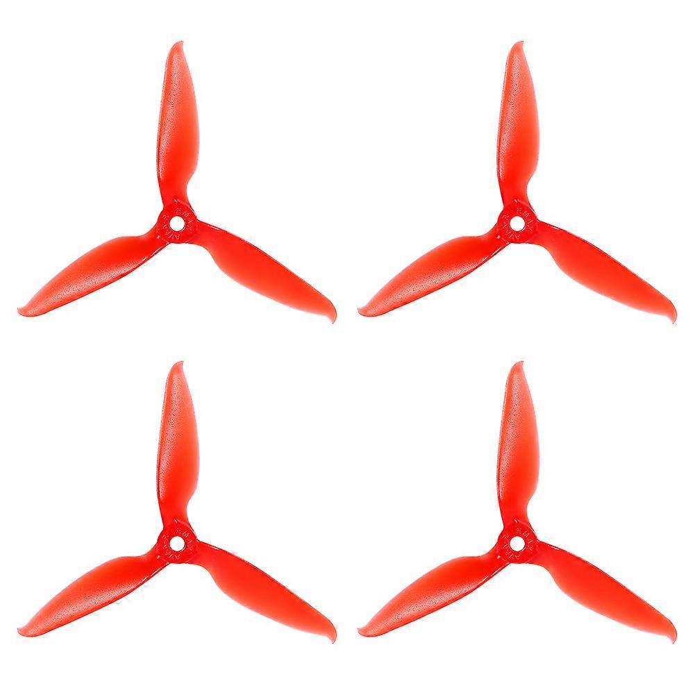 Nye RC racing quadcopter CW CCW propellblader drone tilbehør (rød 4 stk)