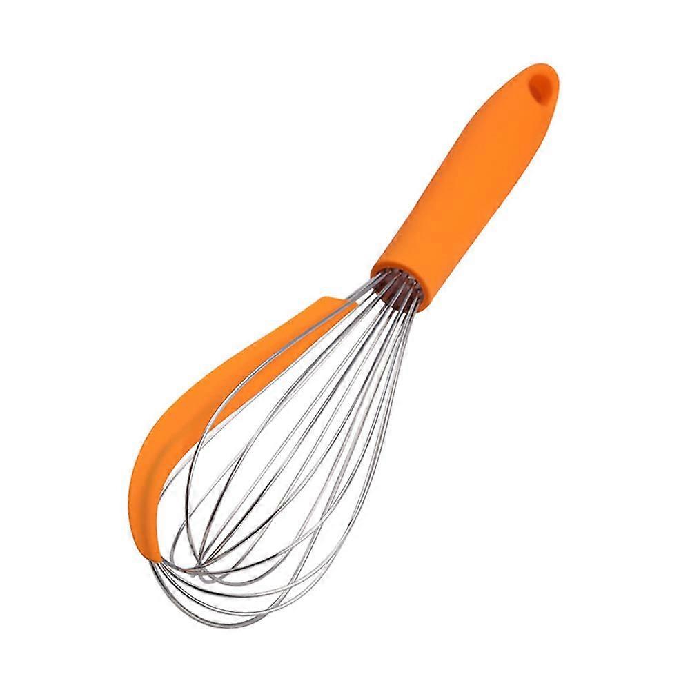 Silicone Dough Whisk 12-Inch & Mini Balloon Whisks Non-Stick Set