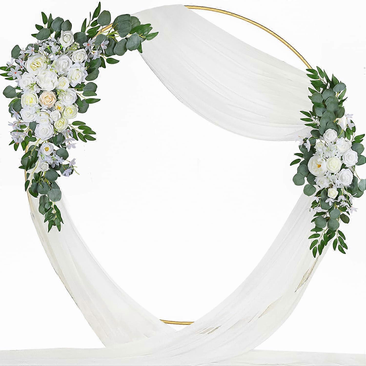 2花の盗品結婚式アーチ花キット30 "x21'