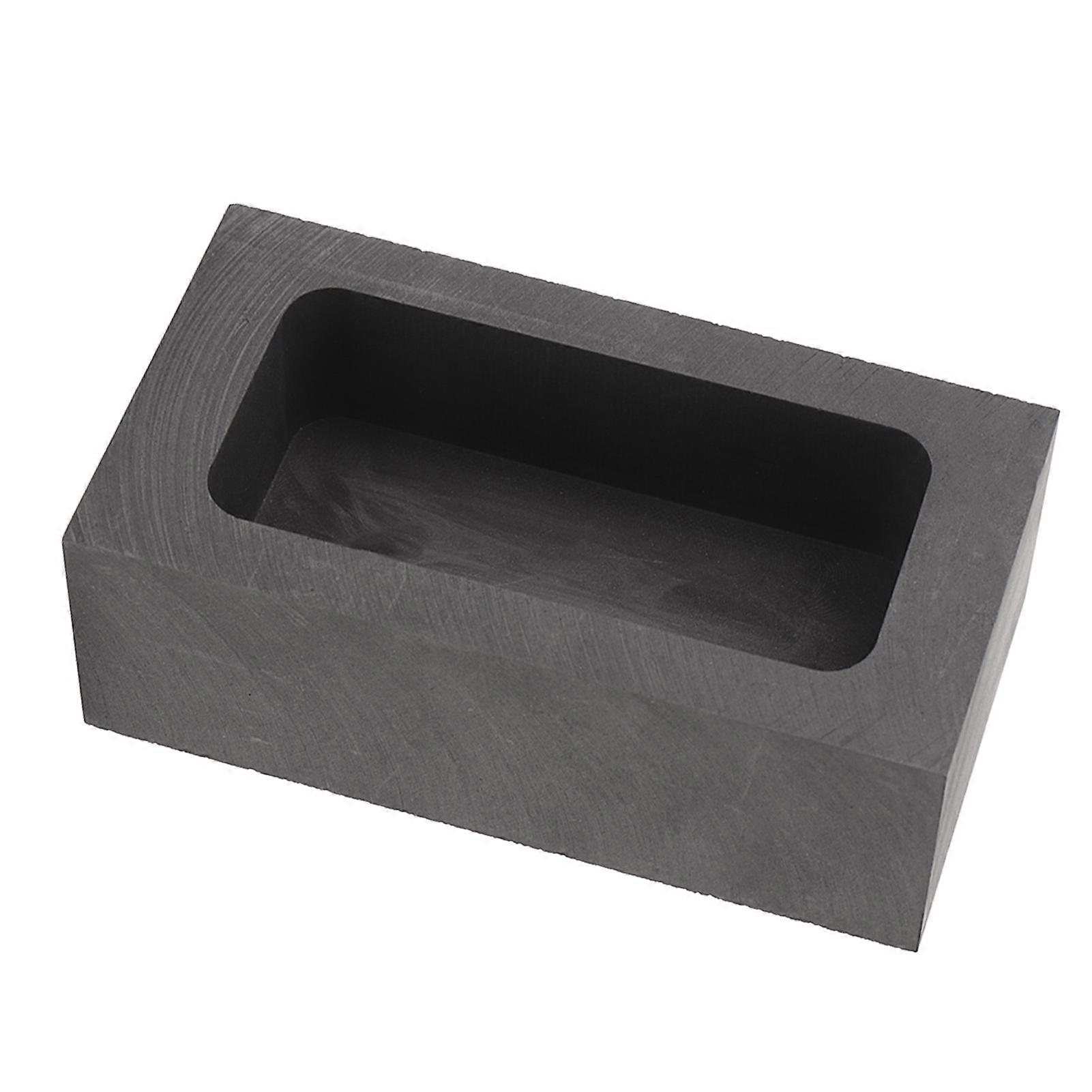35ml Graphite Mold Rectangular Stable Durable Graphite Ingot Mold for Melting Casting Refining 