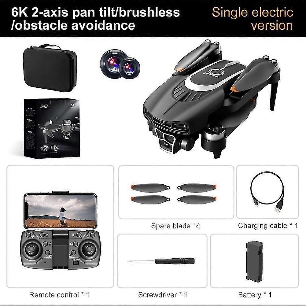 Portable UAV with Remote Control Sturdy Wind Resistant Quadcopters Camera Gift for Birthdays