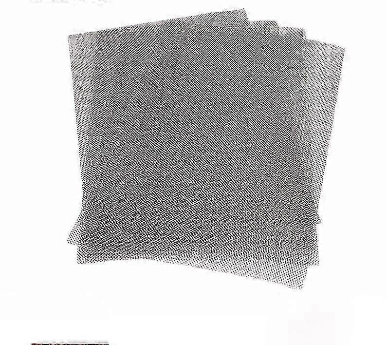6PCS Steel Mesh (300x210mm) Screen Mesh 304 Stainless Steel Rodent Mesh Rodent Mesh Mosquito Mesh for Doors Cloth Mesh