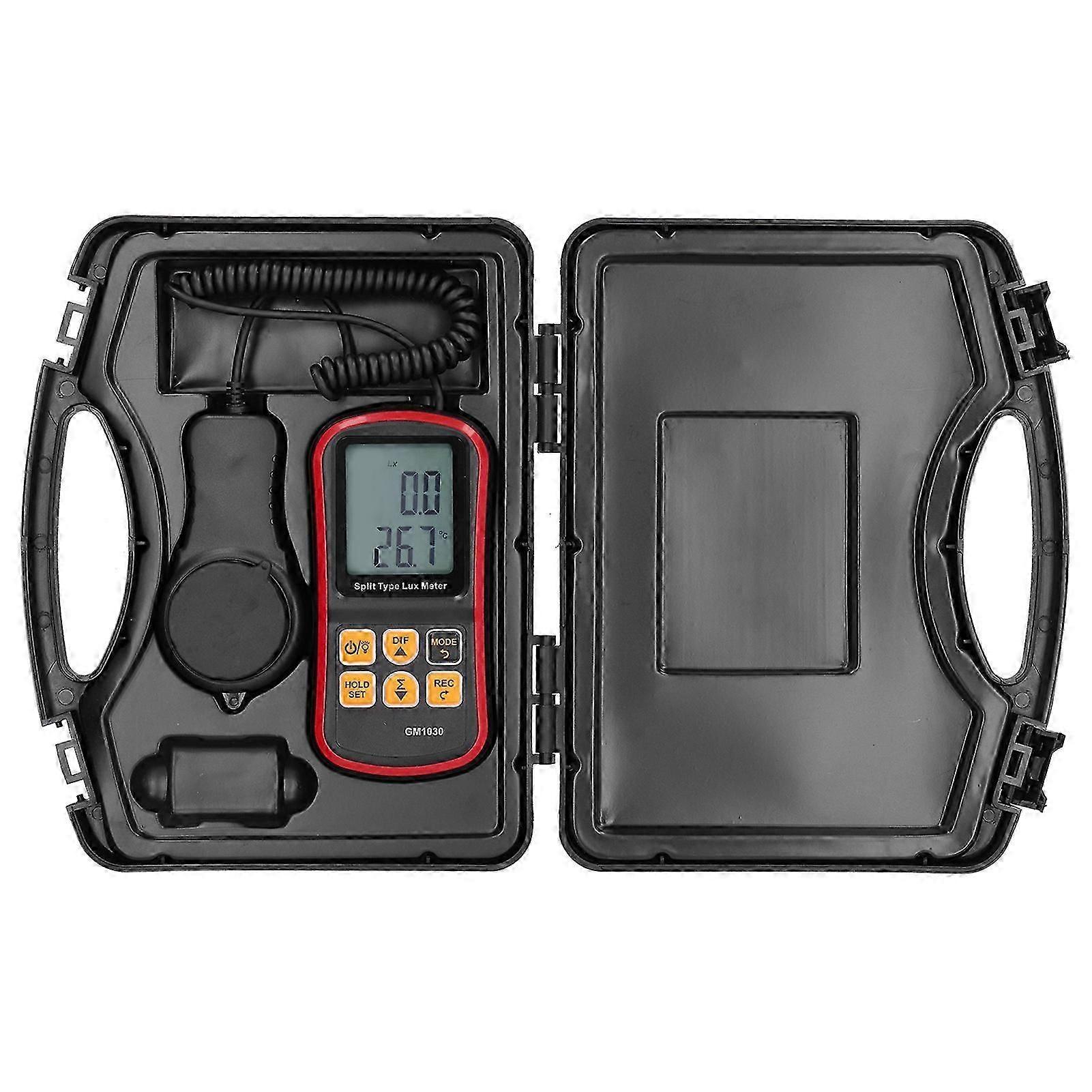 GM1030 0~200,000Lx Digital Illuminometer Luxmeter Light Testing Instrument with UART Connector