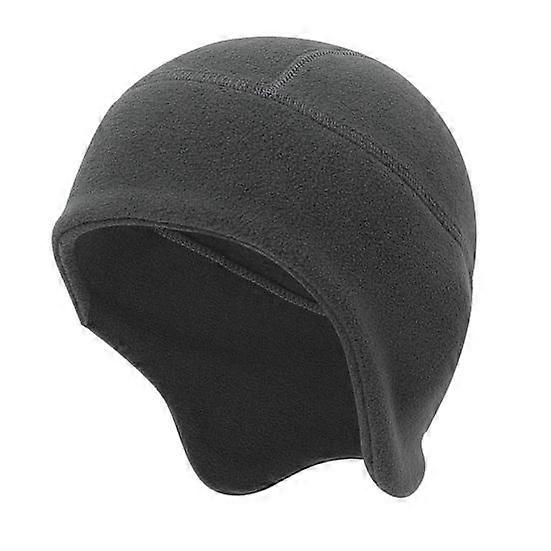 Unisex Winter Cap Helmet Inner Lining Cap Ear Protection Elastic Dome Anti-slip Outdoor Camping Skiing Cycling Cap Heat Retention Beanie