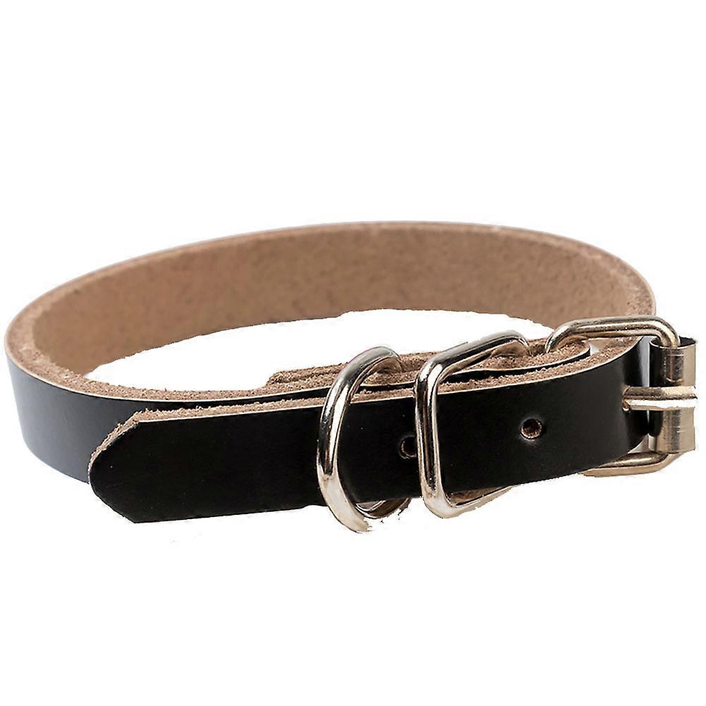 Simple PU Leather Collar for Puppies and Dogs