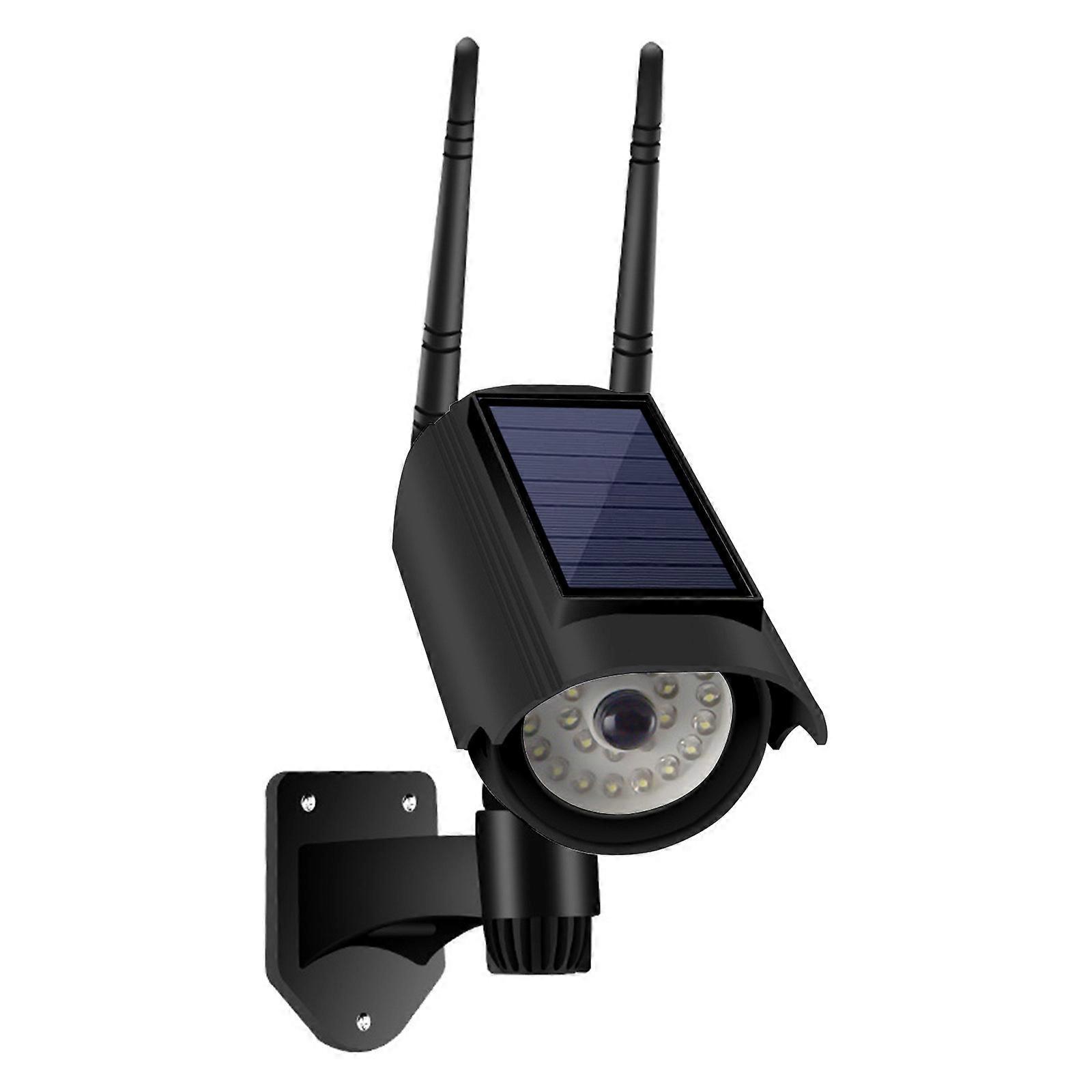 Powered Human Sensor Security Fake Dummy Camera With Flashing Led Outdoor Use For Garden And Business