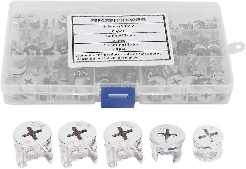 Office Furniture Essential, Premium Alloy Material For Heavy Duty Locking Cam Fitting, Three In One Component Kit For Smooth Assembly