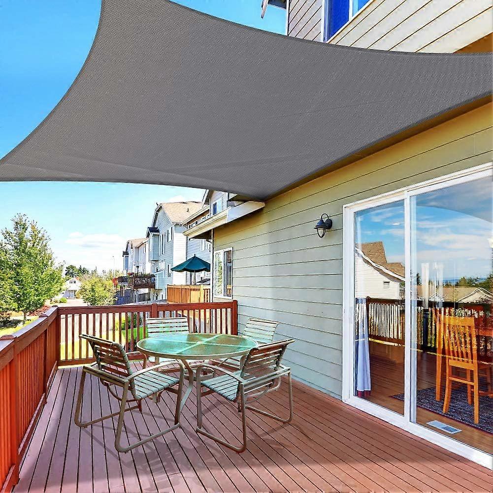 Breathable Rectangular Shade Sail Durable Reinforced For Garden Use