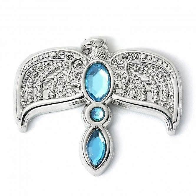 Diadem Pin Badge with Crystals