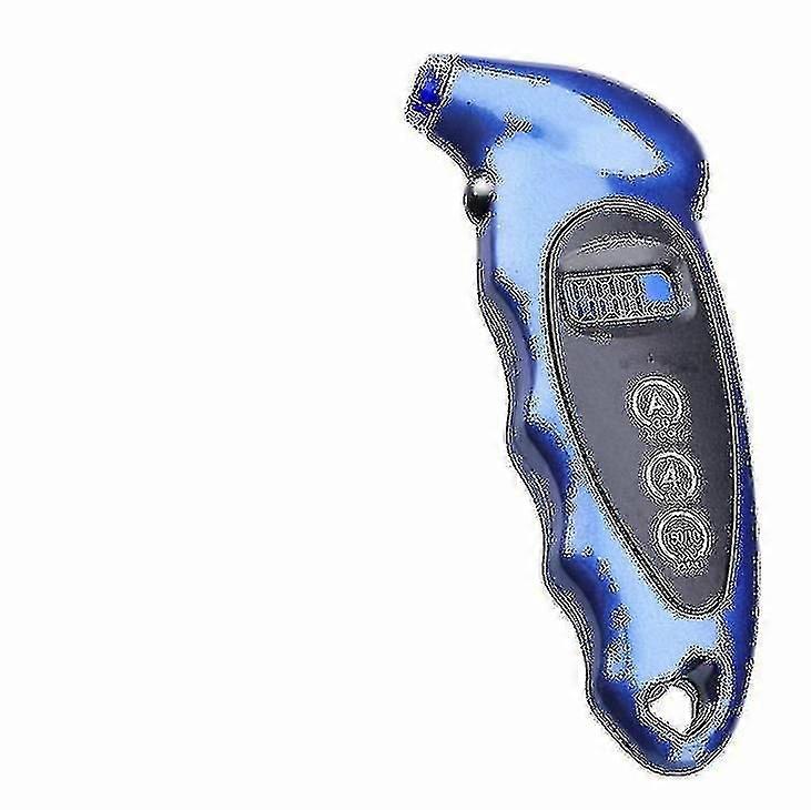 150psi Universal Lcd Digital Tire Tyre Air Pressure Gauge Tester For Car Auto Motorcycleblue