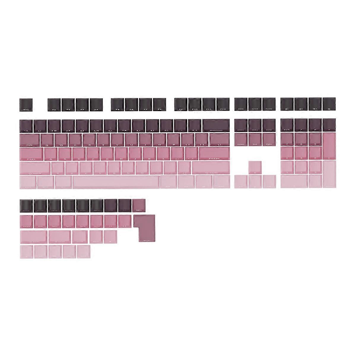 PBT Keycaps Side Engraved Key Caps for Gaming Mechanical Keyboard C