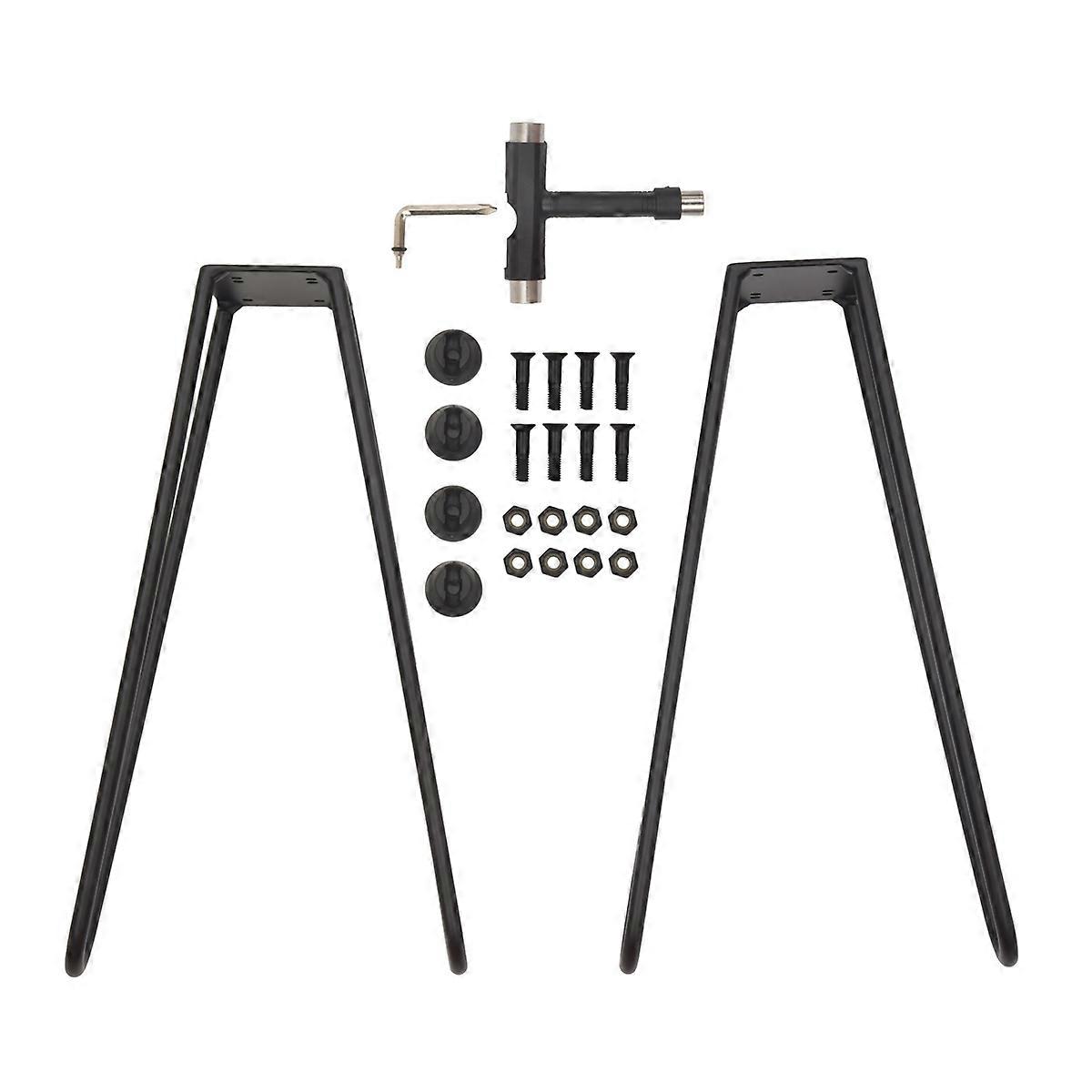 Solid Skateboard Stool Bracket Skateboard Chair Leg Bracket Iron