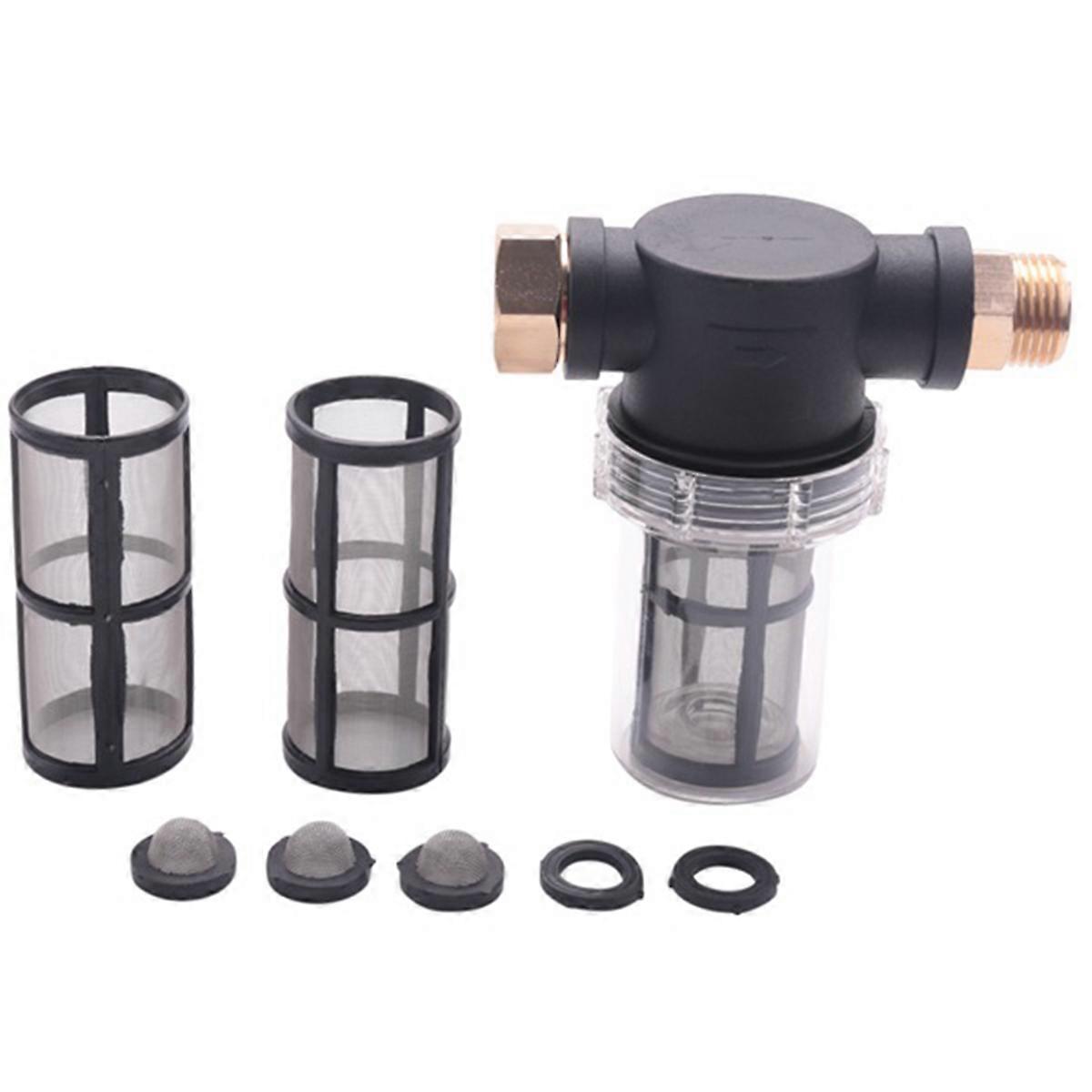 3/4Inch Garden Hose Filter for Pressure Washer Inlet