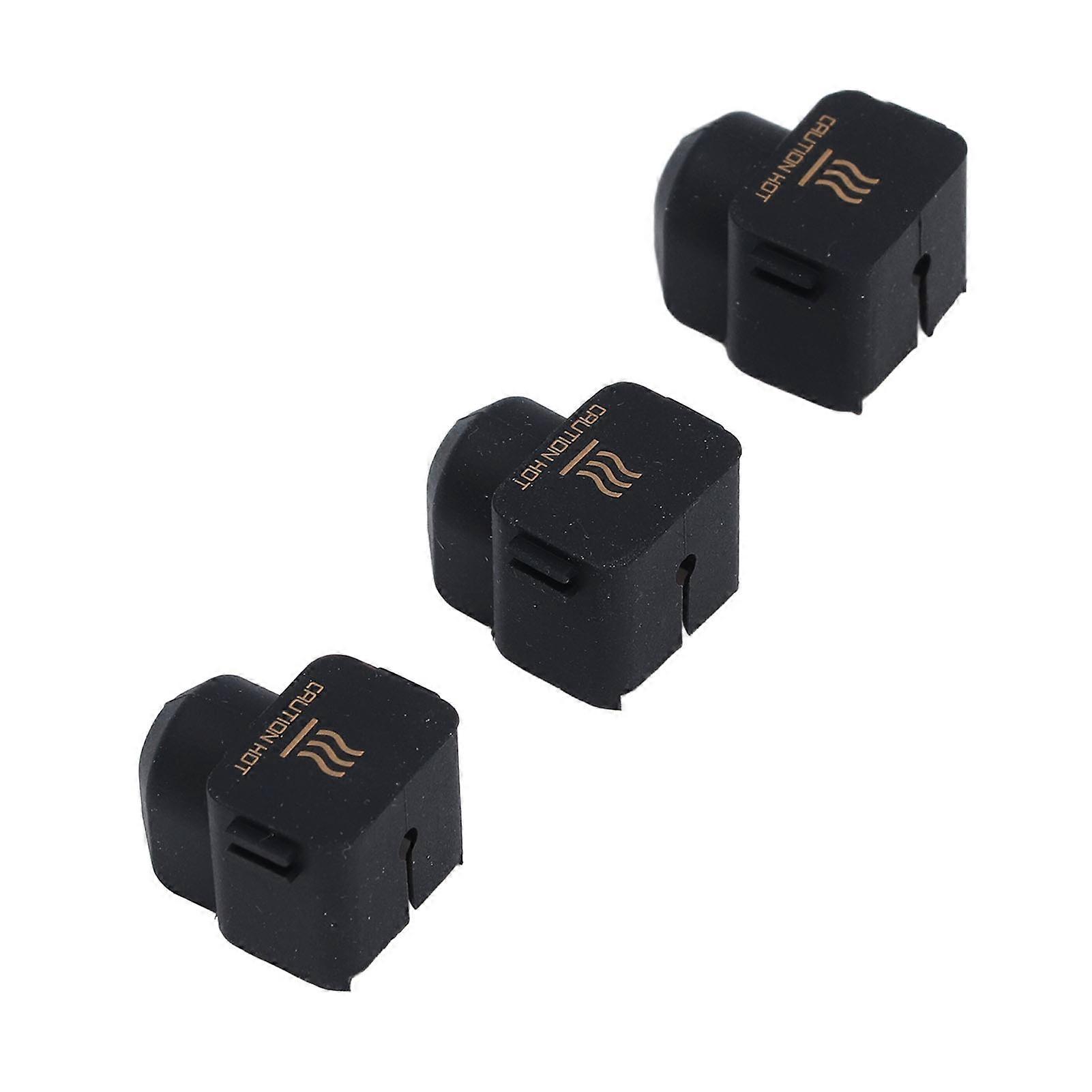 3 Pcs Heat Resistant Silicone Socks for A1 Mini 3D Printer 23x18x25mm