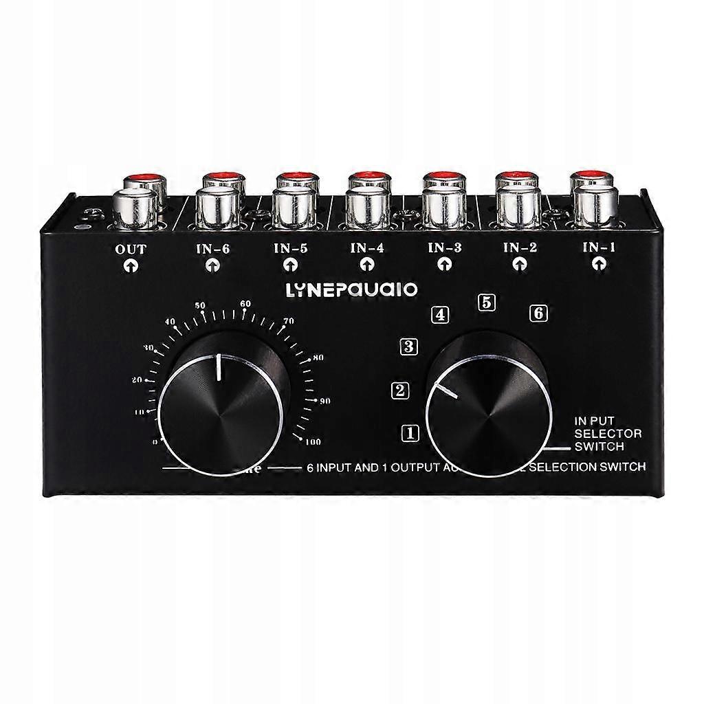 Nouveau sélecteur de source avec 6 entrées et 1 sortie