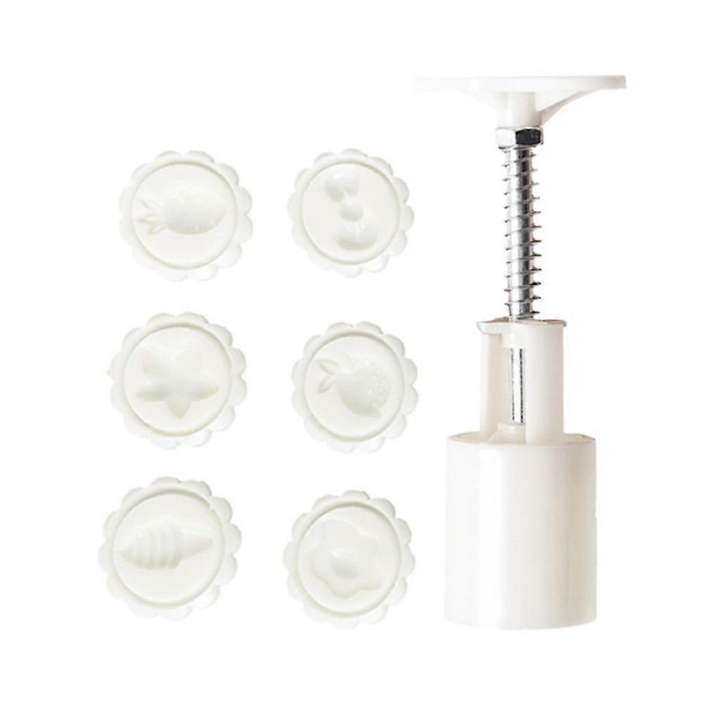 25g Plastic Mooncake Stamps Mooncake Moulds DIY Baking Accessories Kitchen Tool