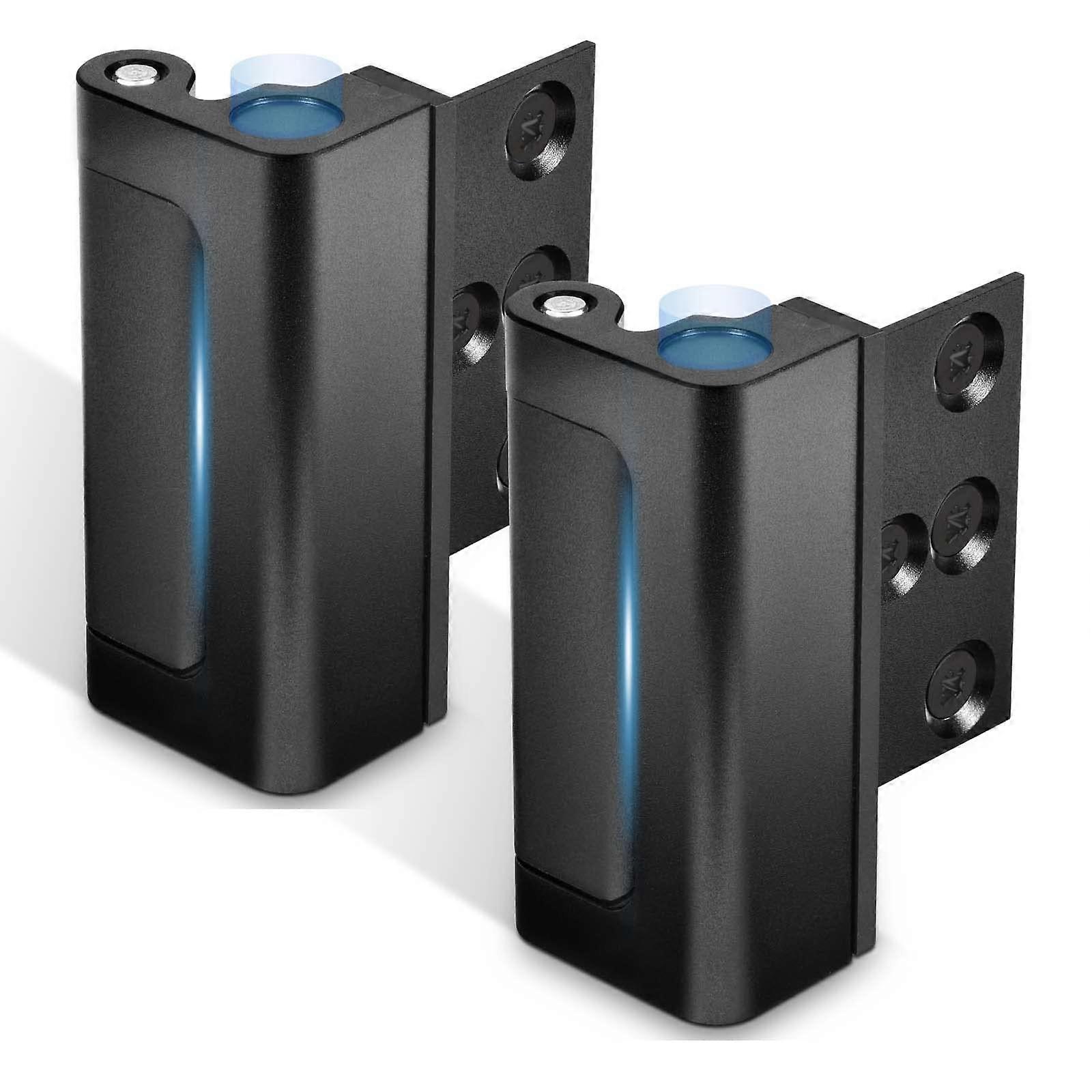 2 Pack Door Reinforcement Lock for Home Security and Childproof Safety to Prevent Unauthorized Entry