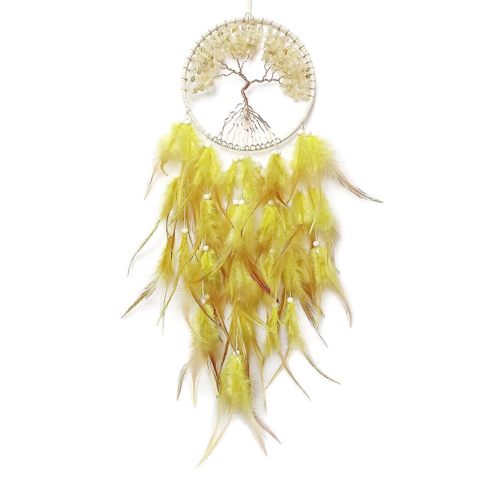 Handmade Feather Dream Catcher for Bedroom Home Decoration