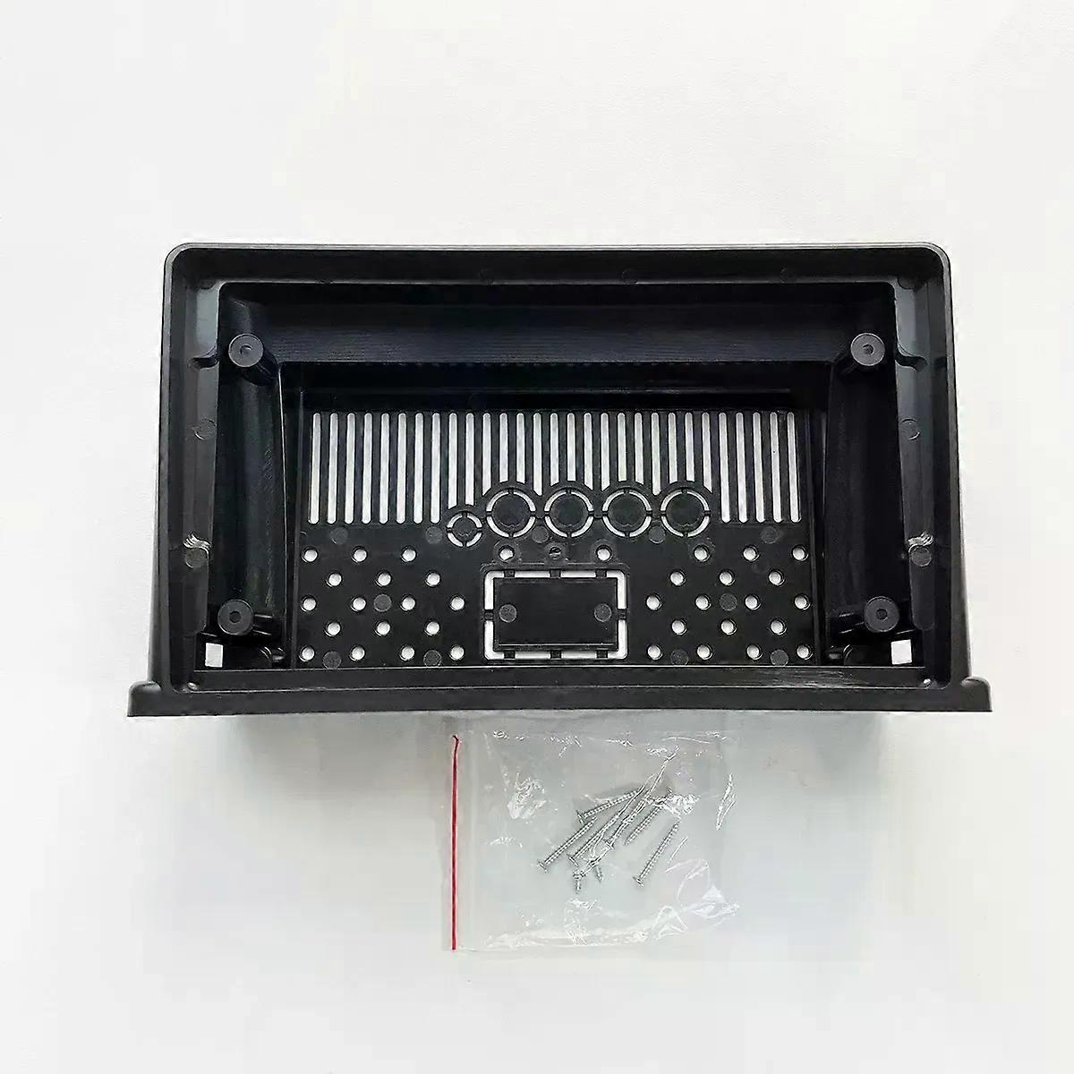 2Din 9inch Car Truck Radio Fascia Frame compatible for  Truck Motorhome  Stereo Panel Android Double Din Dash Mounting Frame Trim