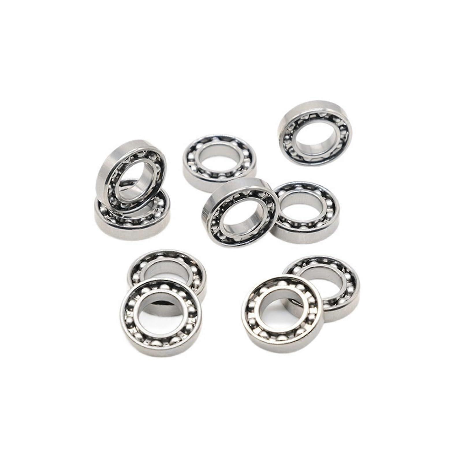 Ball Bearing S687 - 10Pcs Stainless Steel Open 7x14x3.5 mm Bicycle Headset Replacement Bearings