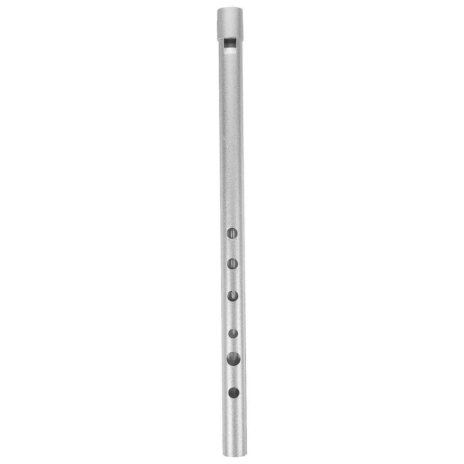 1pc Flauto Dolce Portatile Clarinetto In Lega Di Alluminio Per Bambini Principianti (Argento)