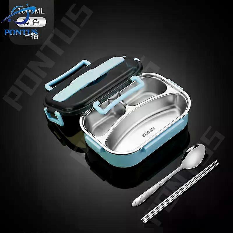 4 Grid Thermal Lunch Box Leakproof Bento Box 304 Stainless Steel Microwave Boxs for Work Picnic Food Warm Keeping Storage Boxes
