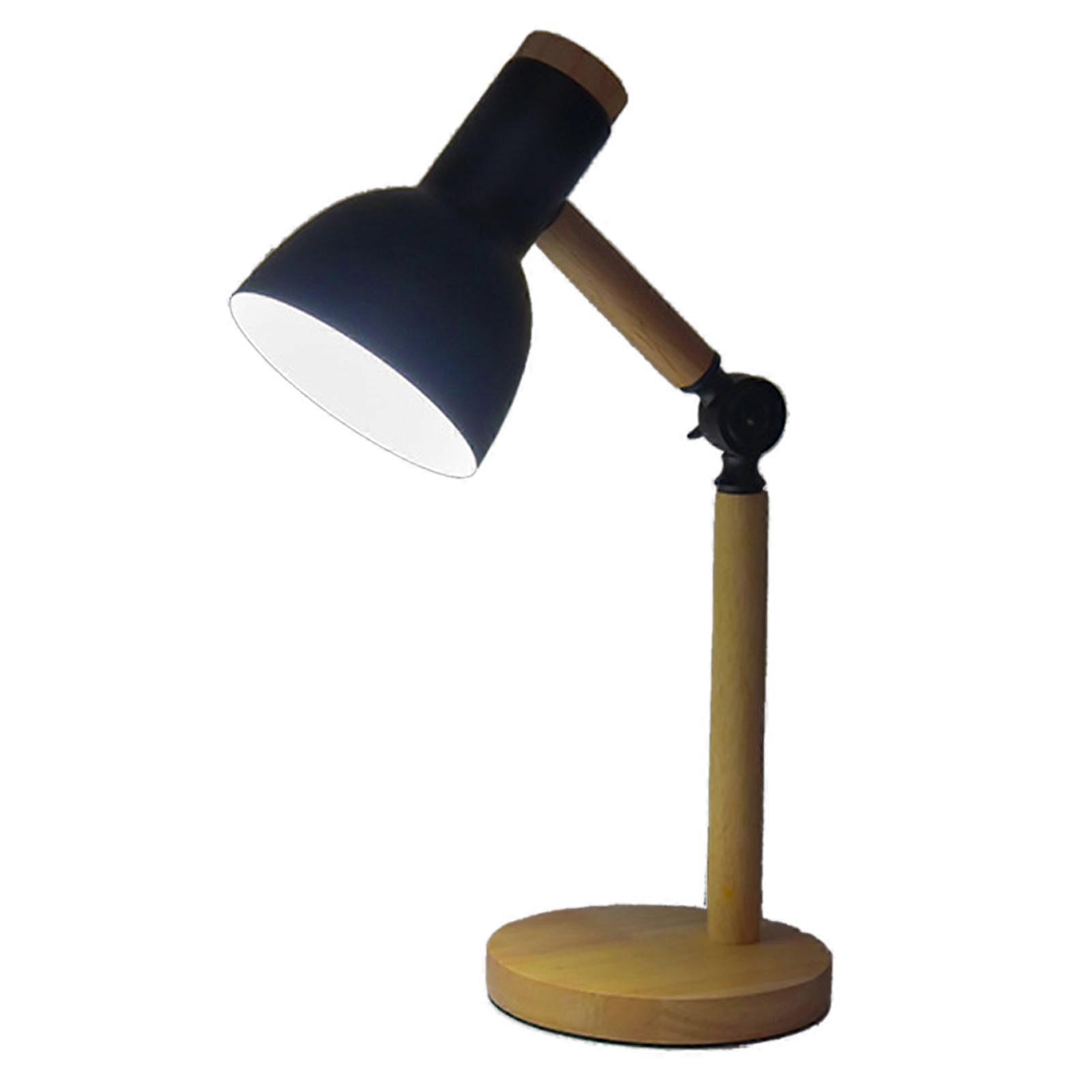 Desk Stepless Dimmable Eye Caring Table Bedside Portable LED Reading Lamp for Study Office Adjustable Angle