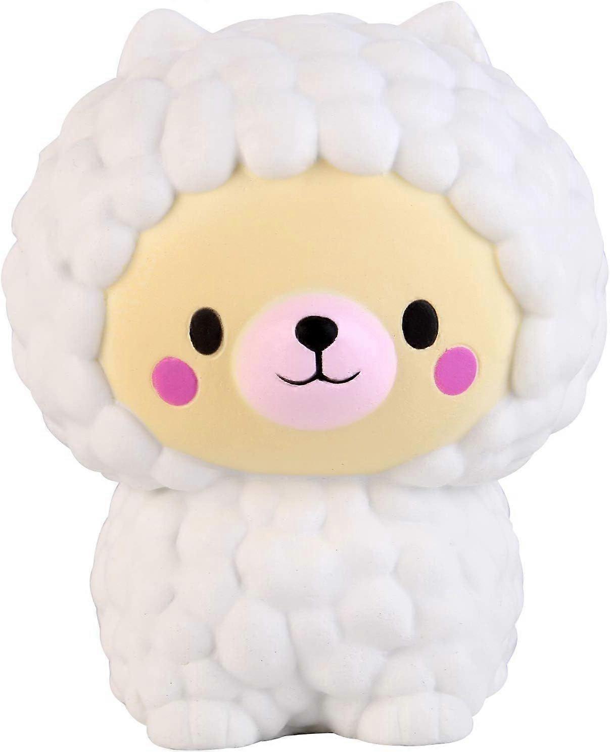 Squeeze leksaker långsamt stigande jätte fårbjörn Kawaii Squishy Stress Reliever leksaker