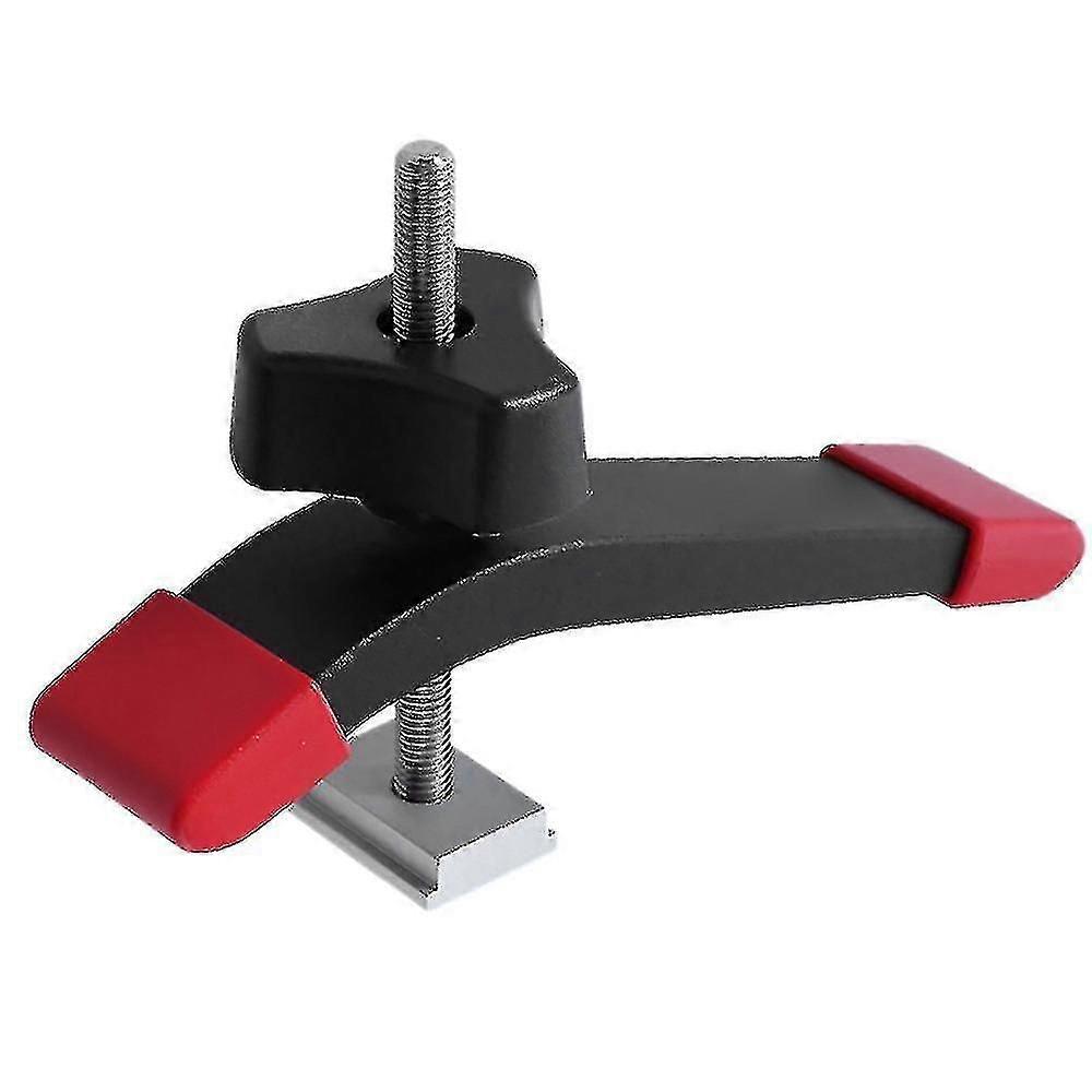 T Clamp Slide Track Stopper Screw Positioning Limiter Miter Clip, A