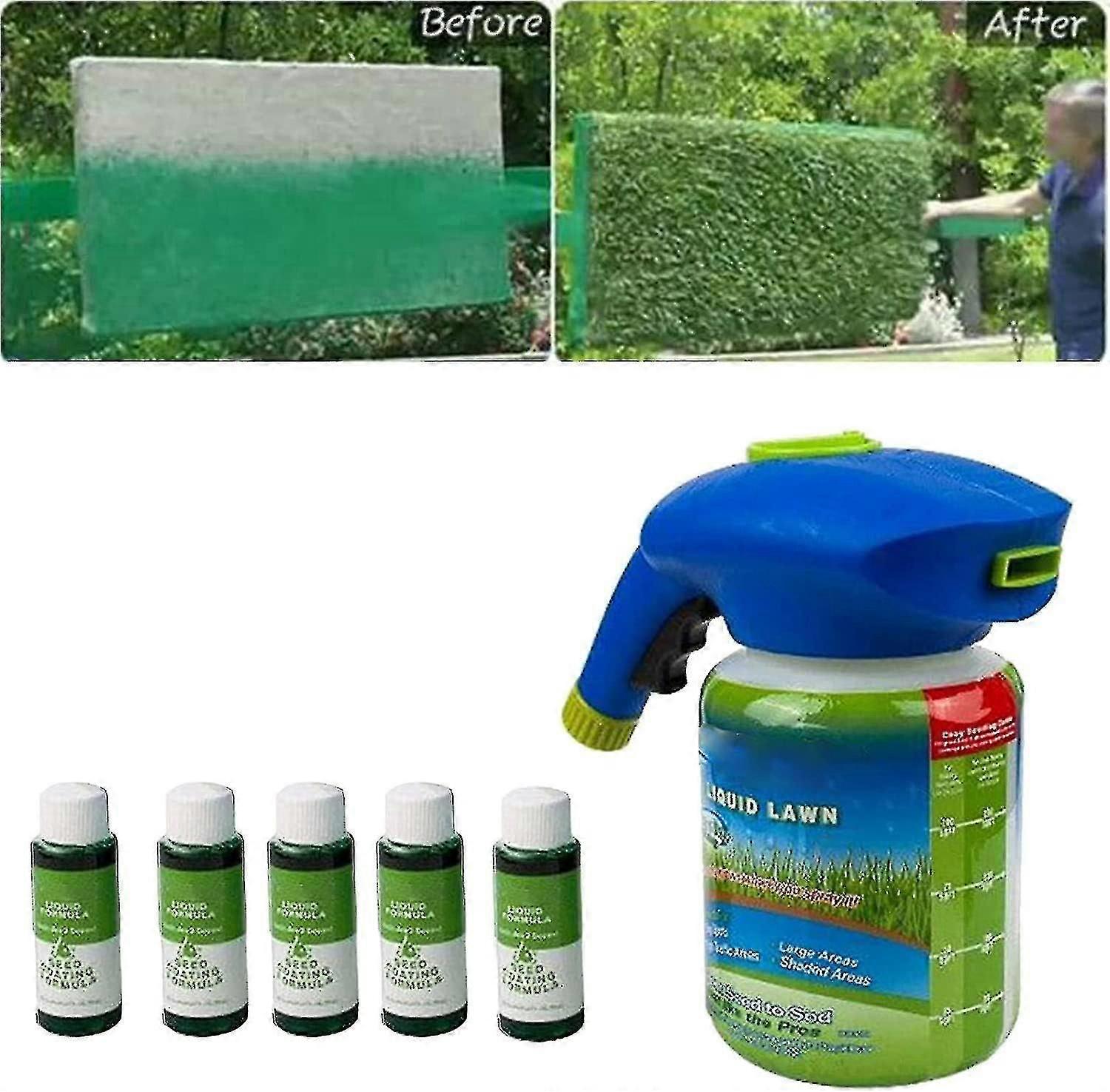 Hydro Mousse Spray Lawn For Garden Hydro Mousse Liquid Lawn Wonder ...