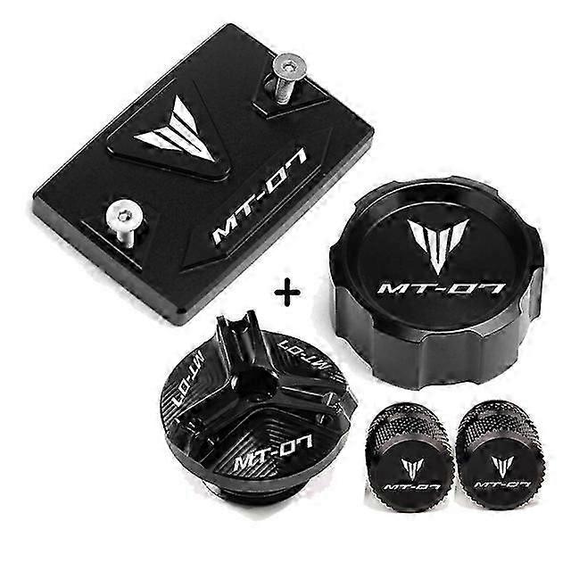 Front Rear brake Fluid Reservoir Cover oil filler Cap tire valve cap For YAMAHA MT07 MT-07 MT 07 FZ07 2015-2020 2021 2022 2023