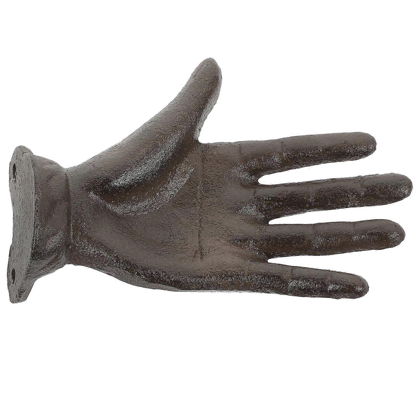 Wall-mounted Cast Iron Hook Household Decorative Clothes Hanger Unique Palm Modeling Wall Hook