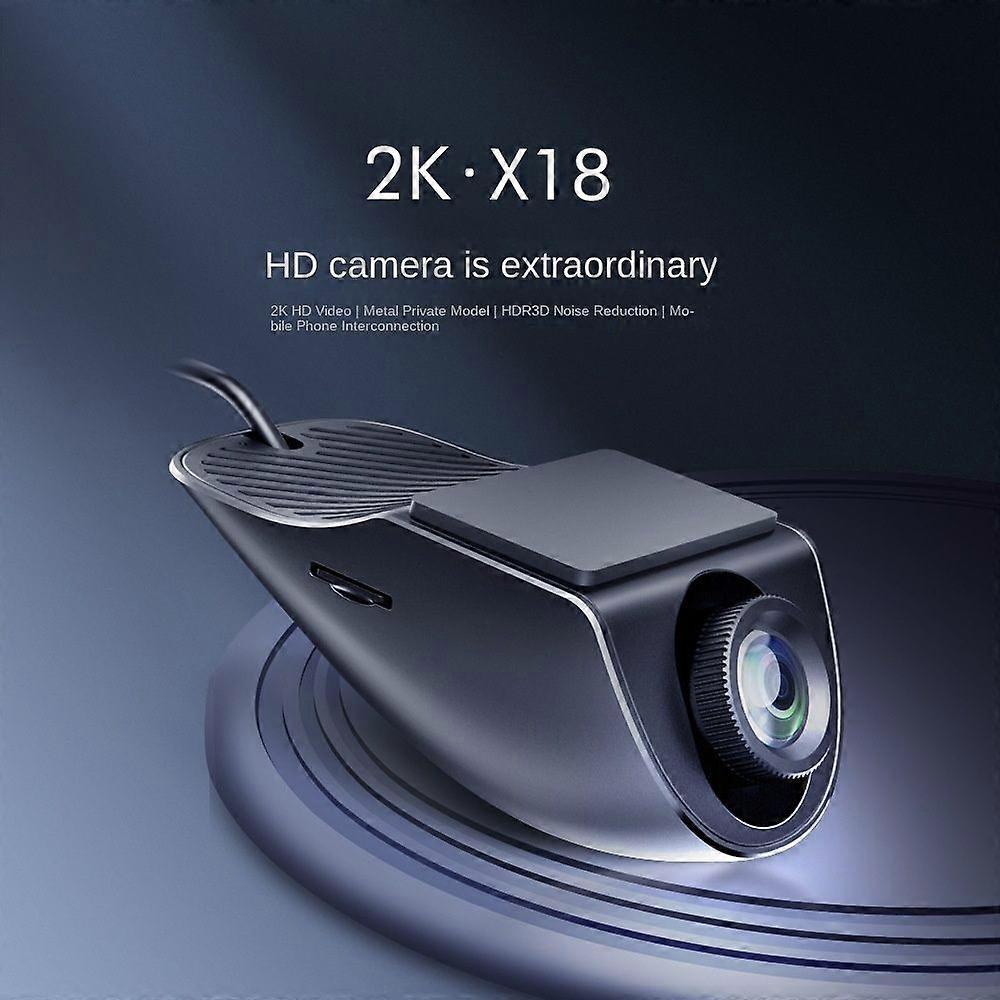 USB Autoradio Grande Schermo Dash Cam 1080P Guscio In Metallo Carplay Interconnessione