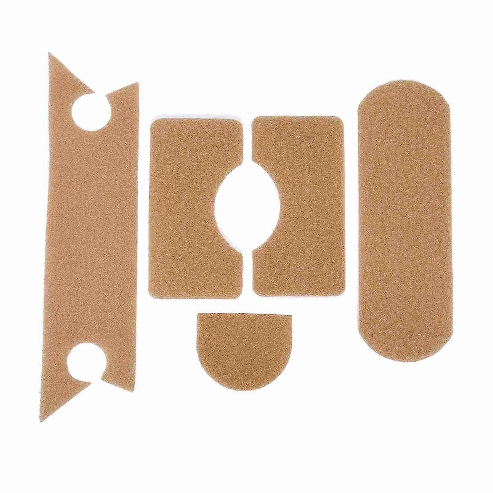 5 Pcs Strong Adhesive Helmet Patches Military Accessories (Beige)
