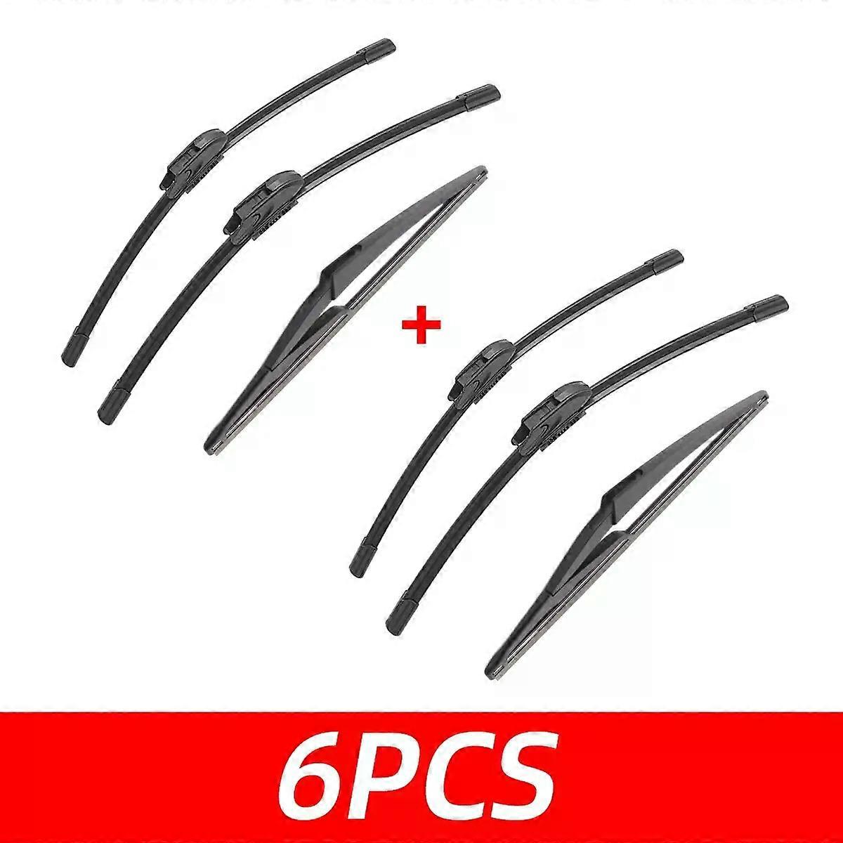 Car Wiper compatible for Nissan X-Trail T32 Rogue 2 2014-2020 Front Rear Wiper Blades Brushes Auto Accessories 2017 2018 2019