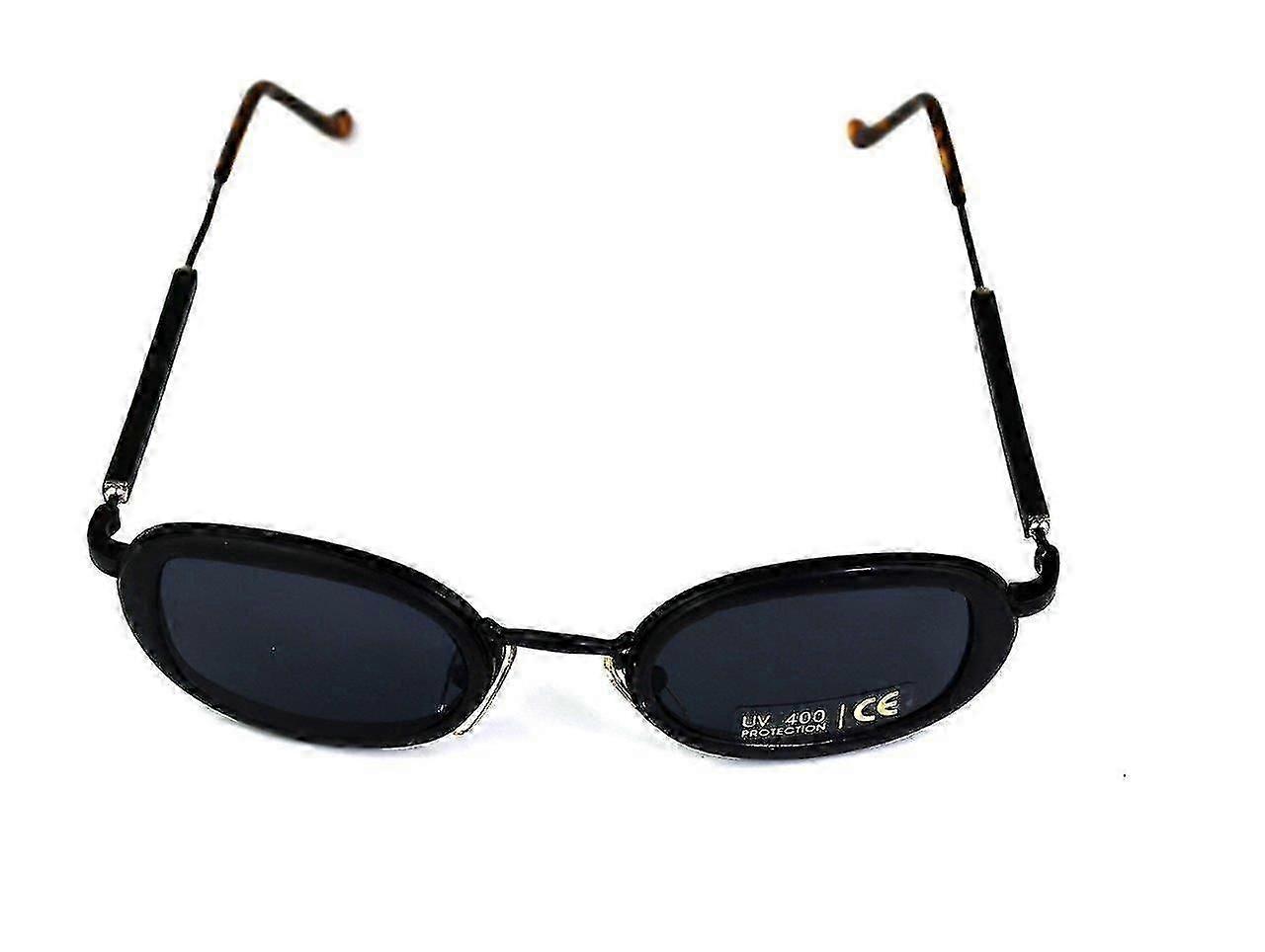 Sunglasses black with black lens