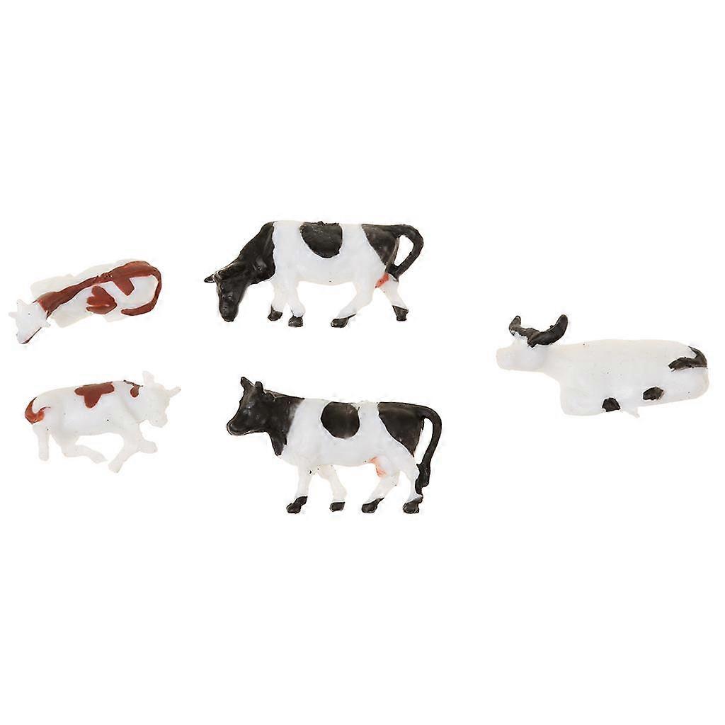 5PCS/SET 塑料模型海滩场景花园景观 DIY 装饰假装游戏乐趣