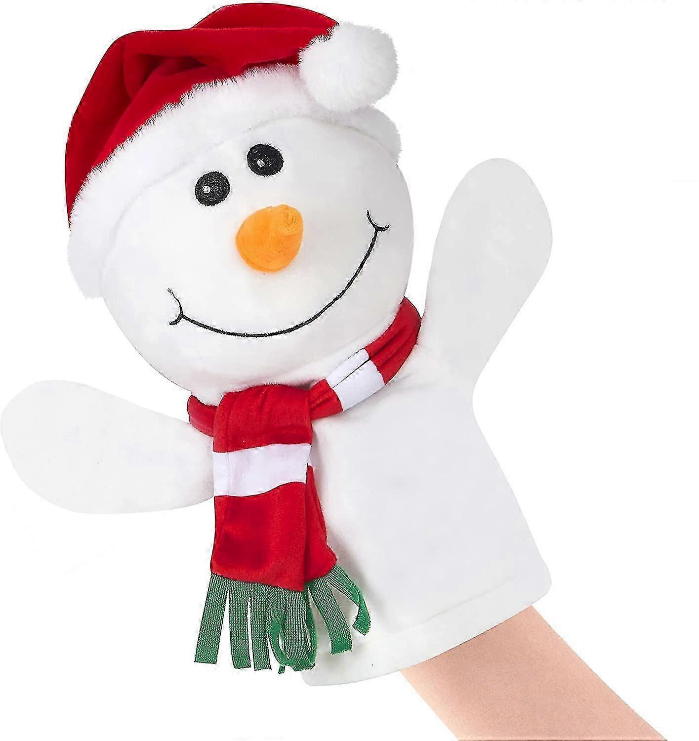 Snowman Hand Puppet Plush Toy