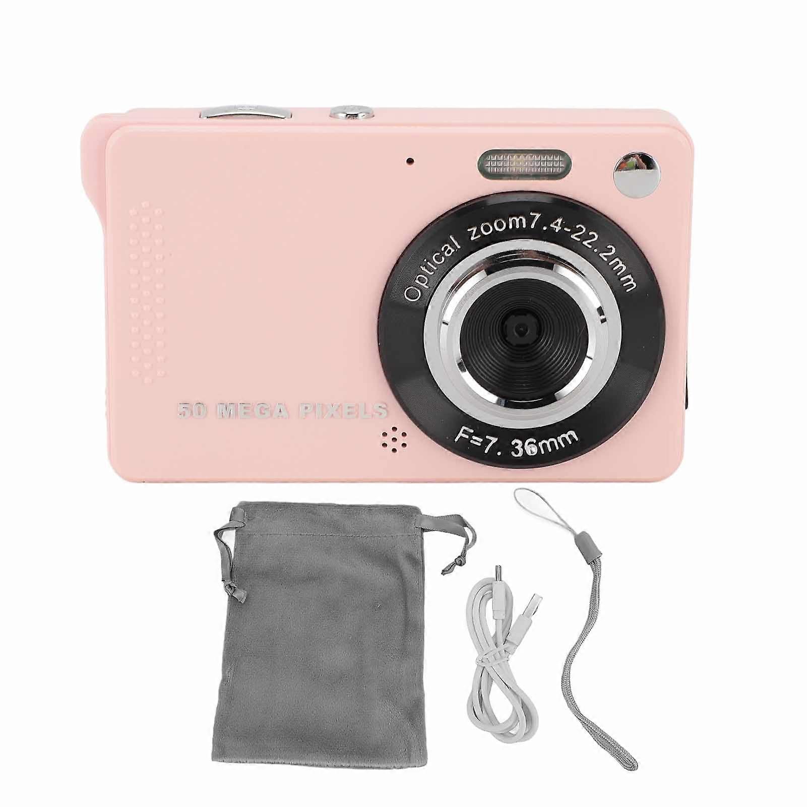 Capture Stunning Adventures with a 50MP Compact Digital Camera: 1080P, 16X Zoom, Portable