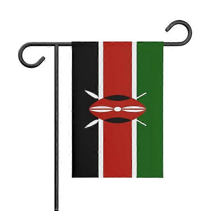 Kenya Garden Flag – 32 x 47.5 cm – Durable Polyester – Vertical Format – Outdoor