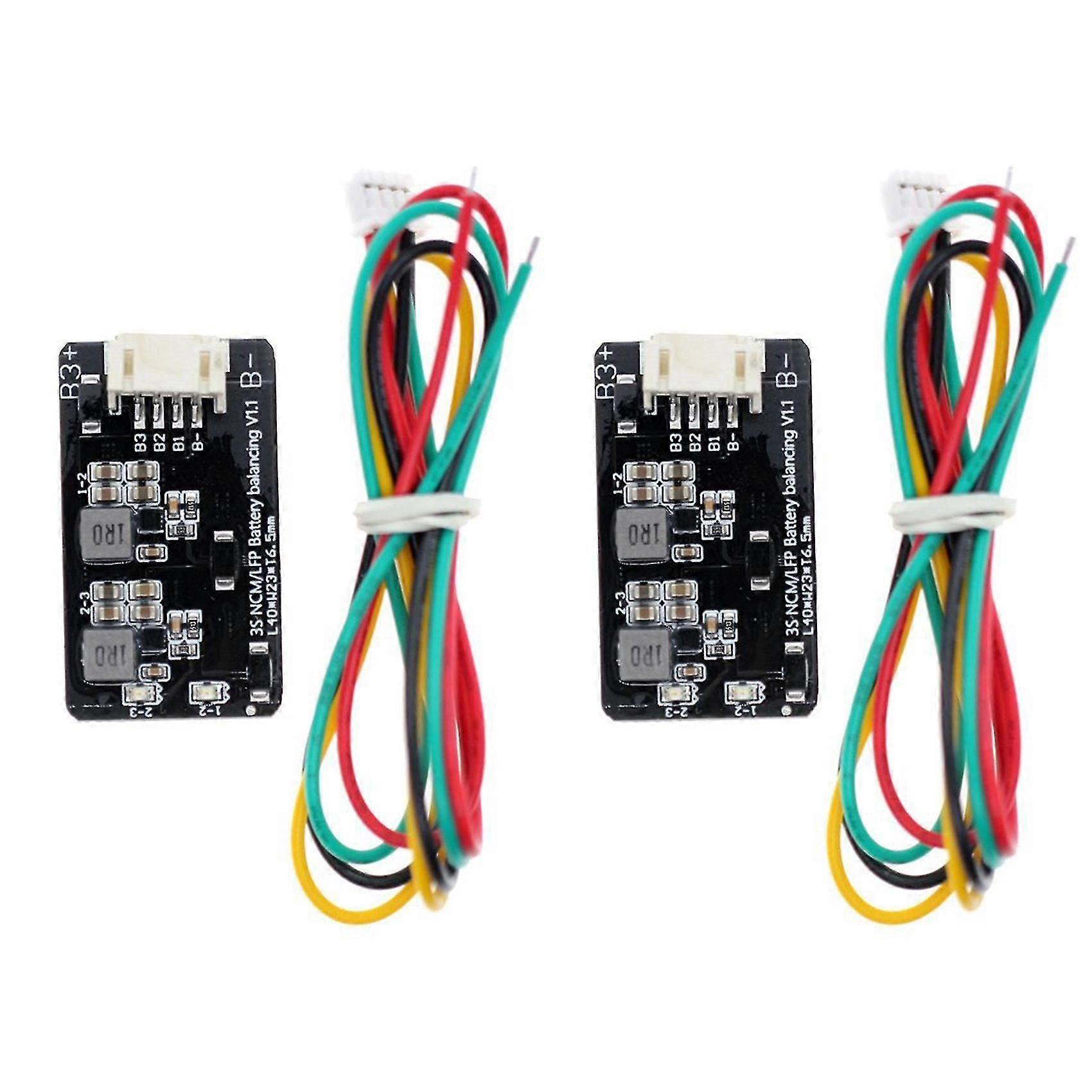 2PCS 1.2A 3S Active Equalizer Balancer Equalizer Module - Lifepo4 Lithium Battery Active Balancer