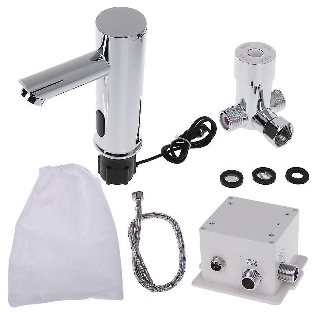 Badezimmer Automatischer Infrarotsensor Waschbecken Wasserhahn Berührungsloses Becken Wasserhahn Deck Mo S