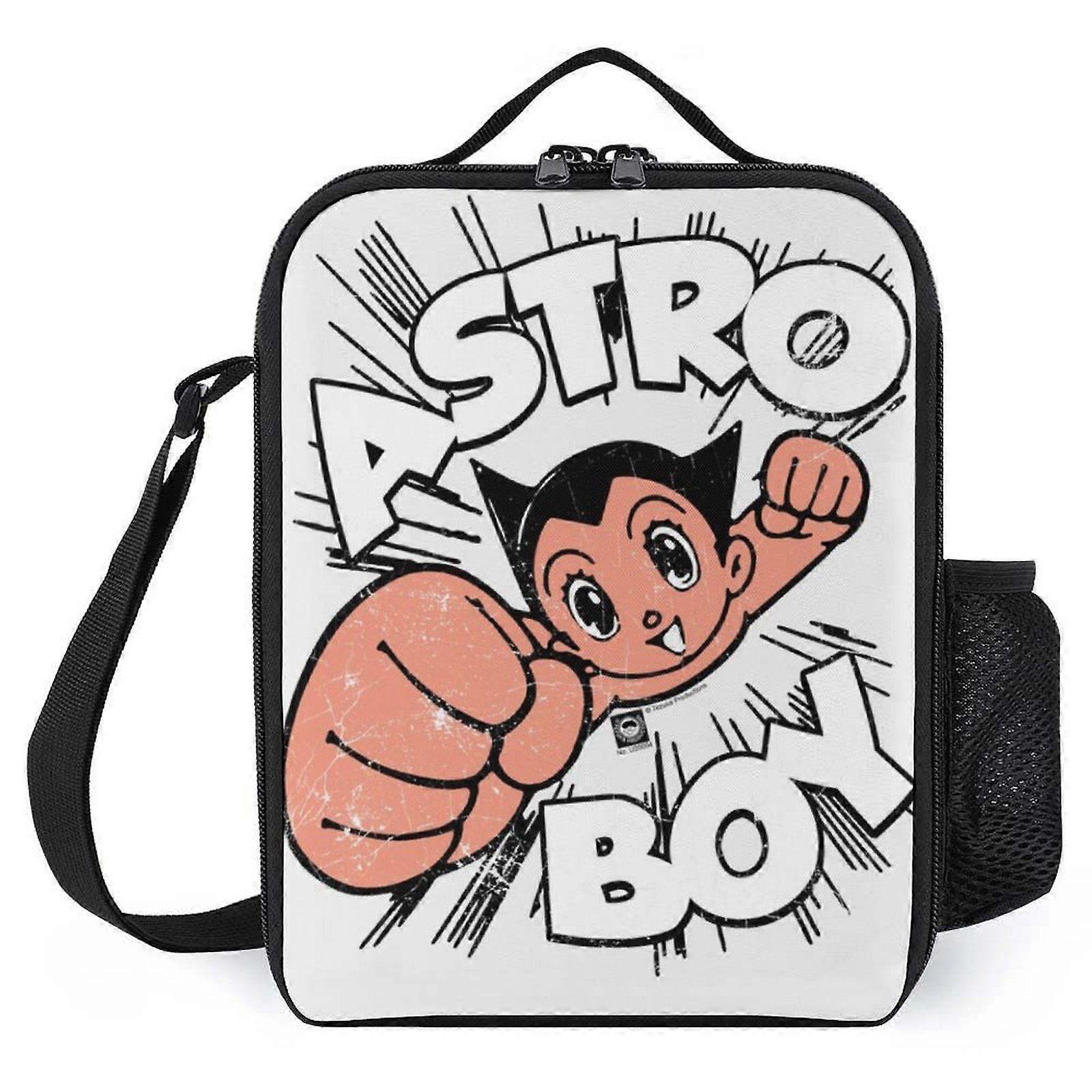 x86 Astro boy Lunch Boxes για εργασία με τσέπη παγοπλαστικής, θερμομονωμένη τσάντα προετοιμασίας γεύματος για ενήλικες, Office School Essential hu86