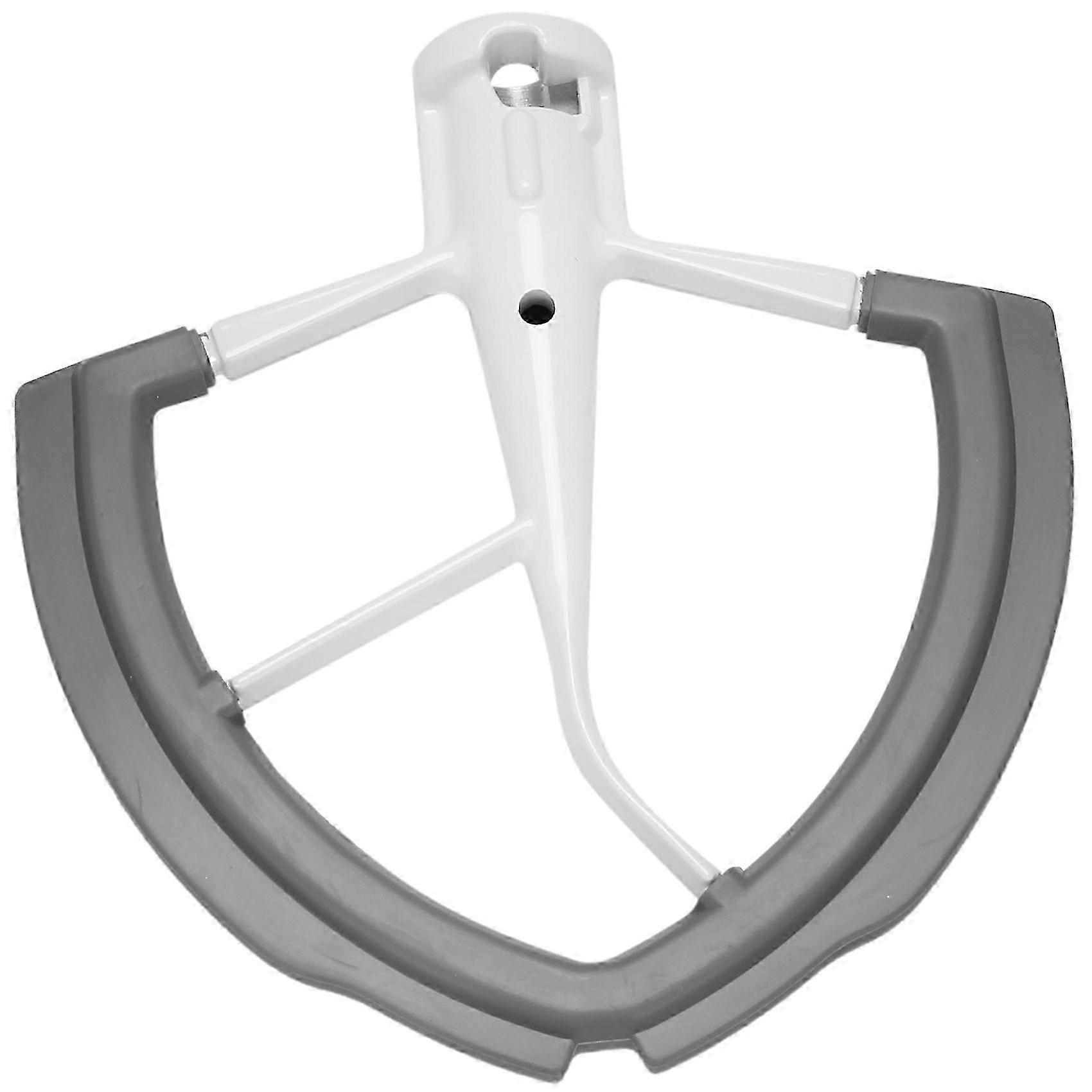 6QT Flex Edge Beater with Silicone Edges for Bowl-Lift Stand Mixers, Compatible with KitchenAid 6000 Series