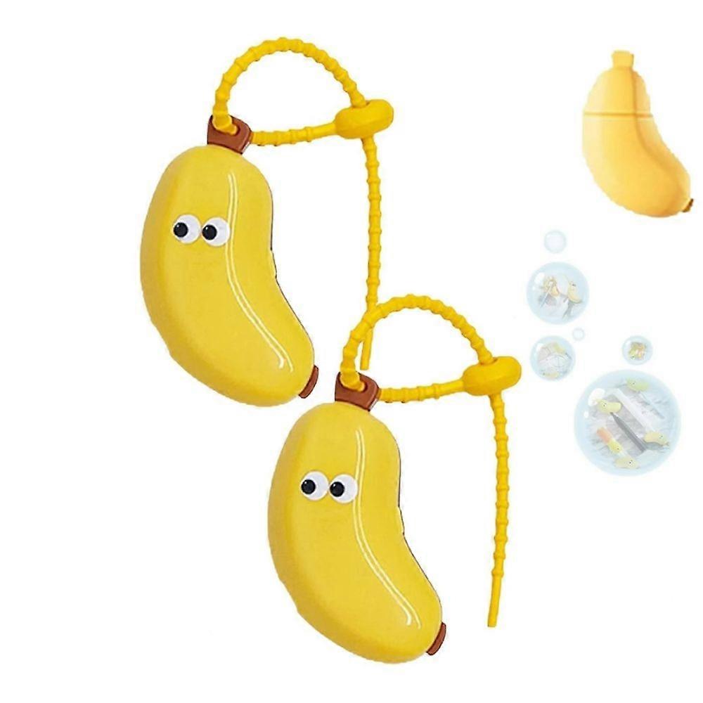 Banana Toothbrush Cover- with Toothpaste Dispenser, Portable Toothbrushprotector