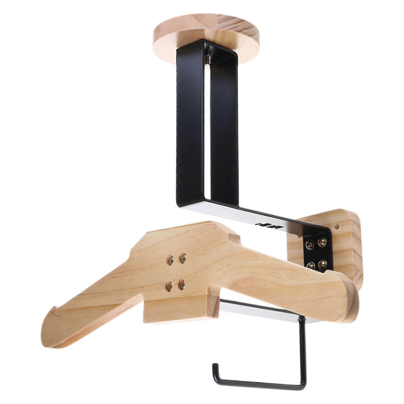 Väggfäste Hjälmhållare Gear Display Stand för cykling Skidåkning Poliskläder Utrustning Gear Förvaring med krok