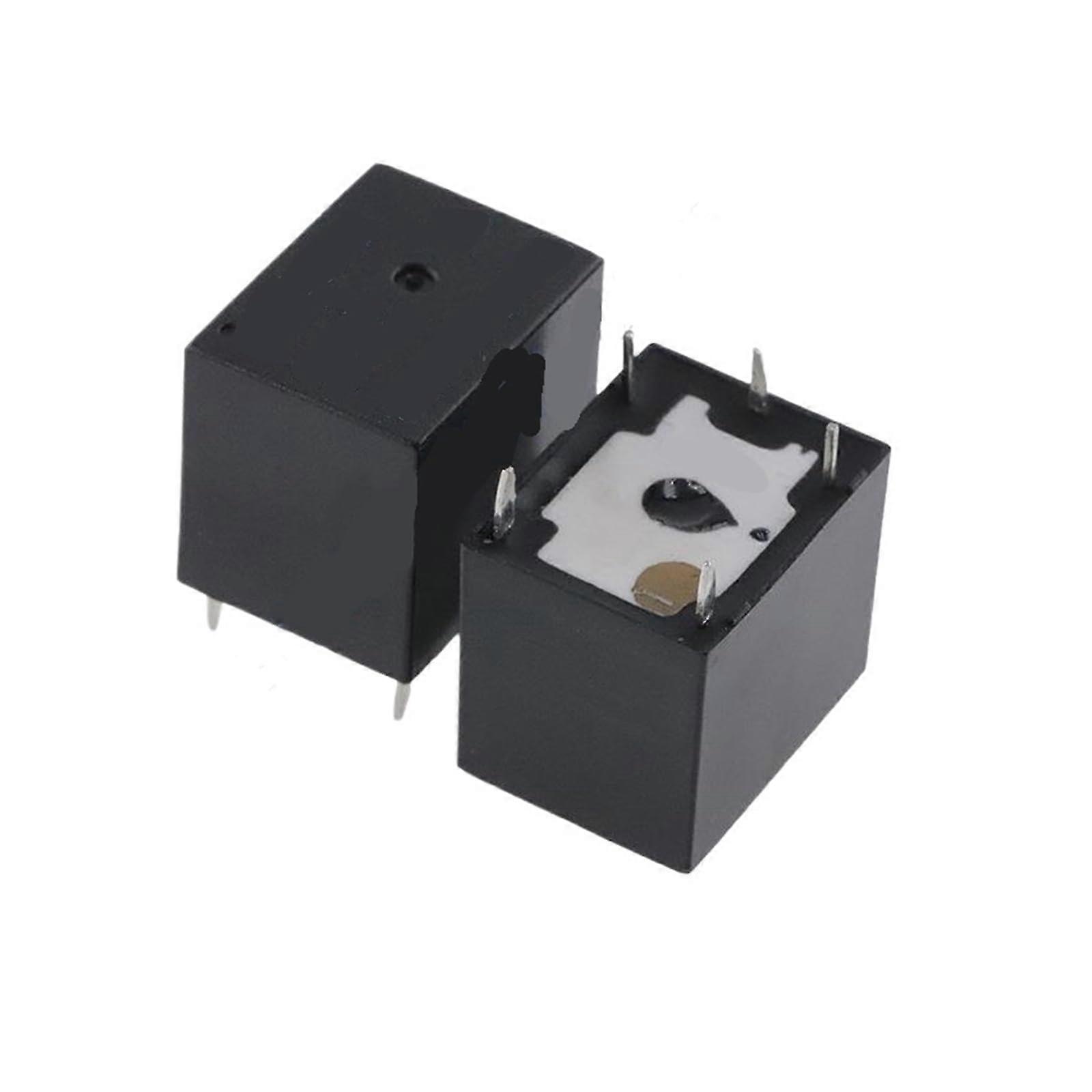5Pcs Power Relay SRA-05VDC 12VDC 24VDC 4Pin 5Pin PCB Type 20A Black Automobile Relays SRA-24VDC-CL SRA-05VDC-AL