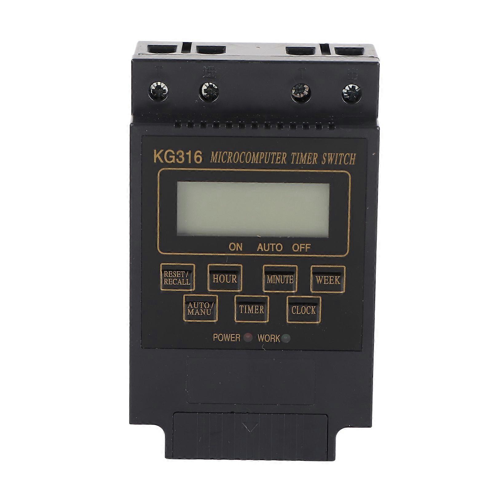 High quality  KG316T LCD microcomputer time-controlled switch timer (battery