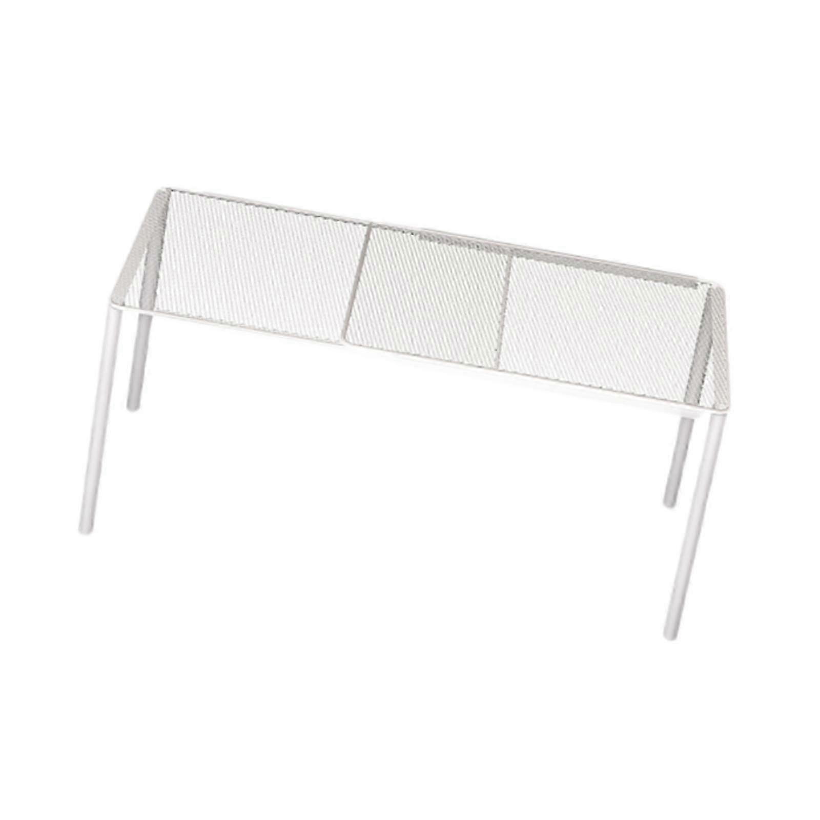 Expandable Cabinet Organizer Shelf Stand for Wardrobe and Shoe Storage - Ideal for Efficient Single Layer Organization